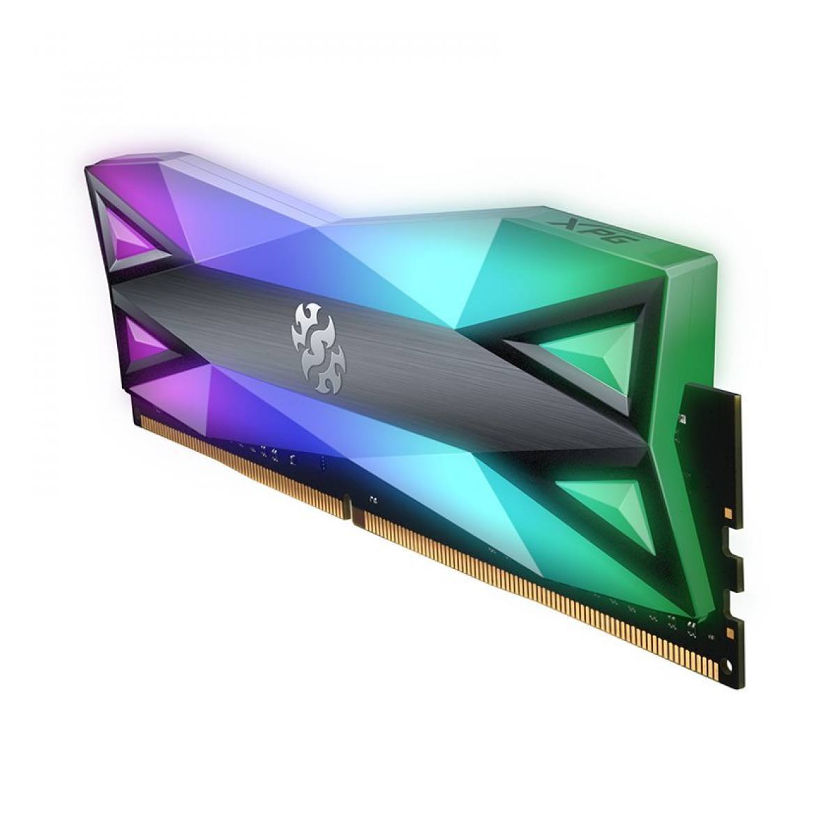ADATA DDR4 XPG SPECTRIX D60 LED 16GB 2x8G 3600 TUNGSTEN GREY RGB